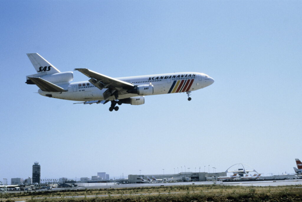 SAS, Sonderlackierung, 80 Jahre, DC-10-30, Los Angeles, 80er Jahre