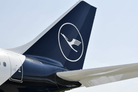 Lufthansa setzt für den Flug eine A340 ein.