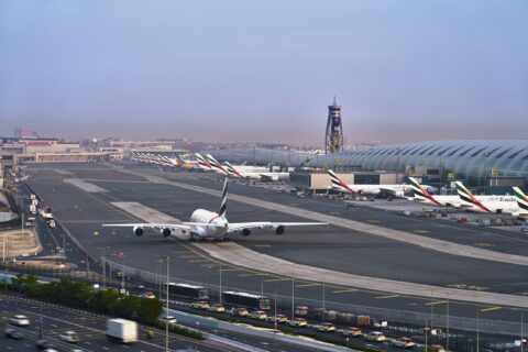 Dubai International Airport.