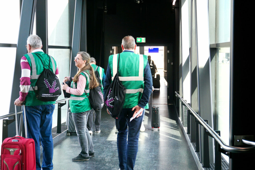 Testpassagiere T3 Fra