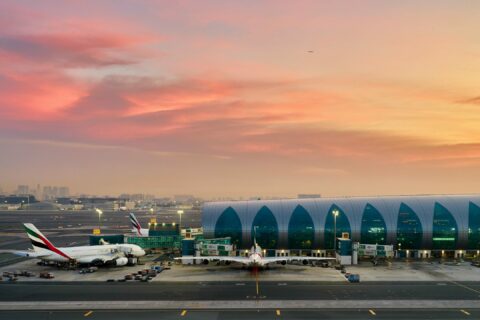 Dubai Drohnenangriff A380 Emirates