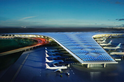 Die Fertigstellung des neuen Terminals 2 am Kuwait International Airport ist nach mehreren Verzögerungen für das letzte Quartal 2026 geplant.
