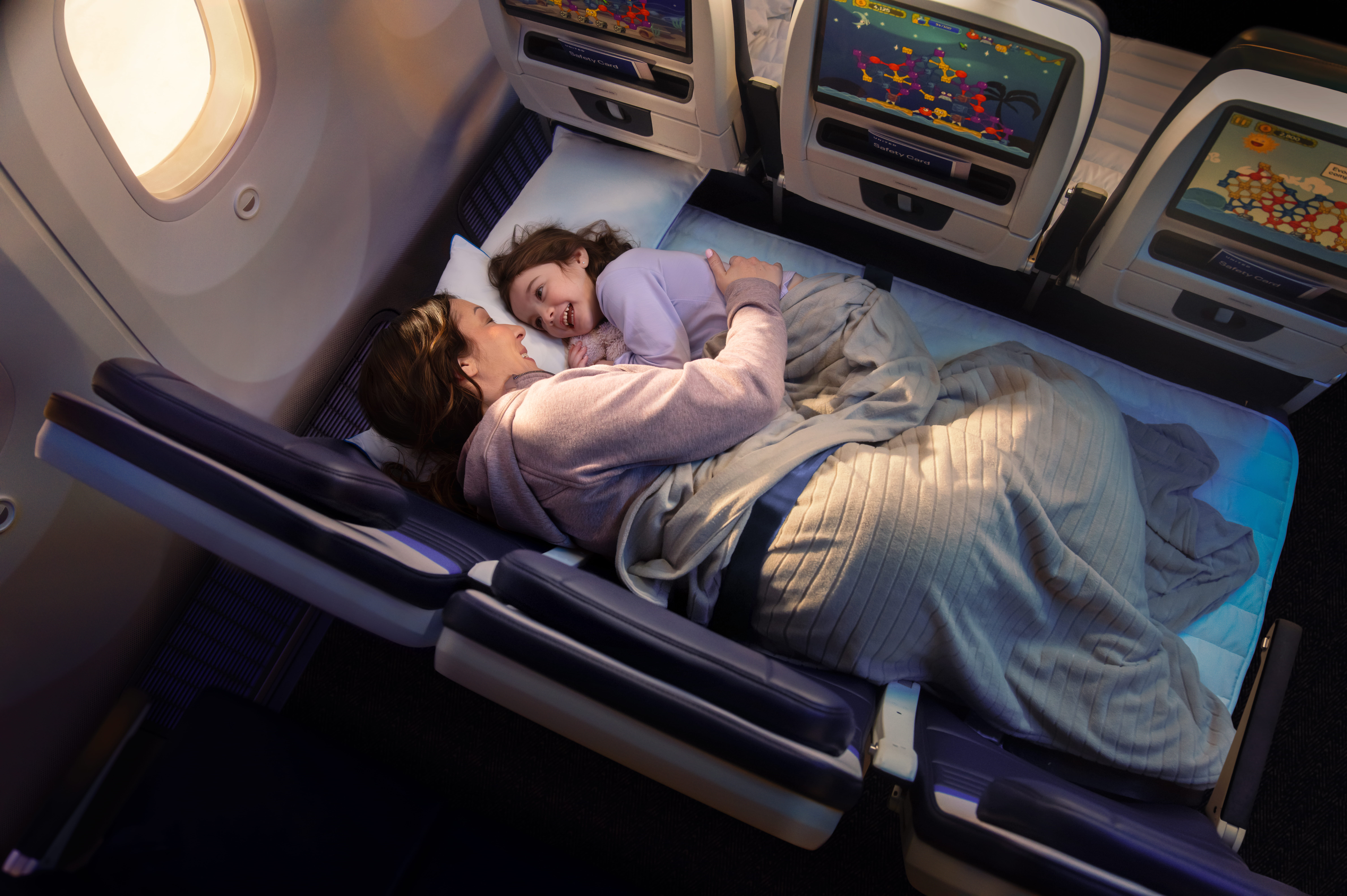Bequem im Liegen fliegen ist bei United Airlines zukünftig auch in der Economy möglich.