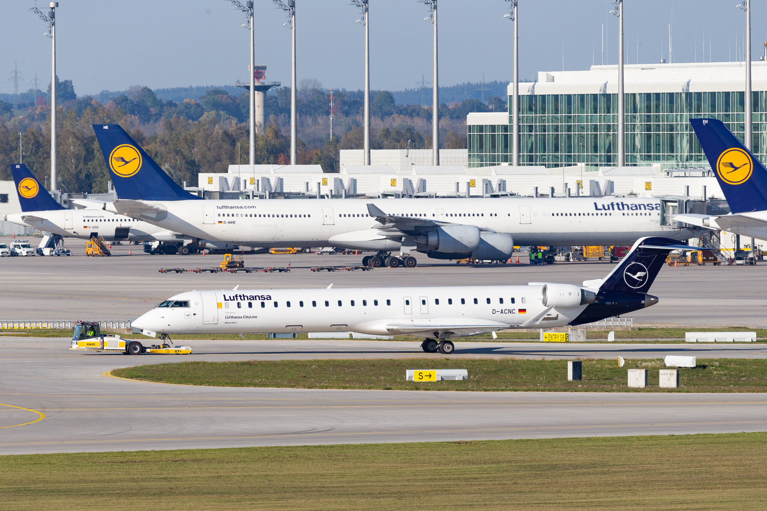 Lufthansa CityLine, Flughafen München, Bombardier CRJ900
