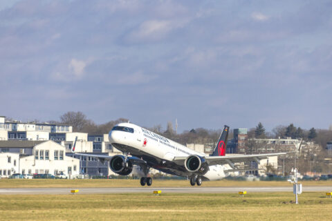 A321XLR von Air Canada.