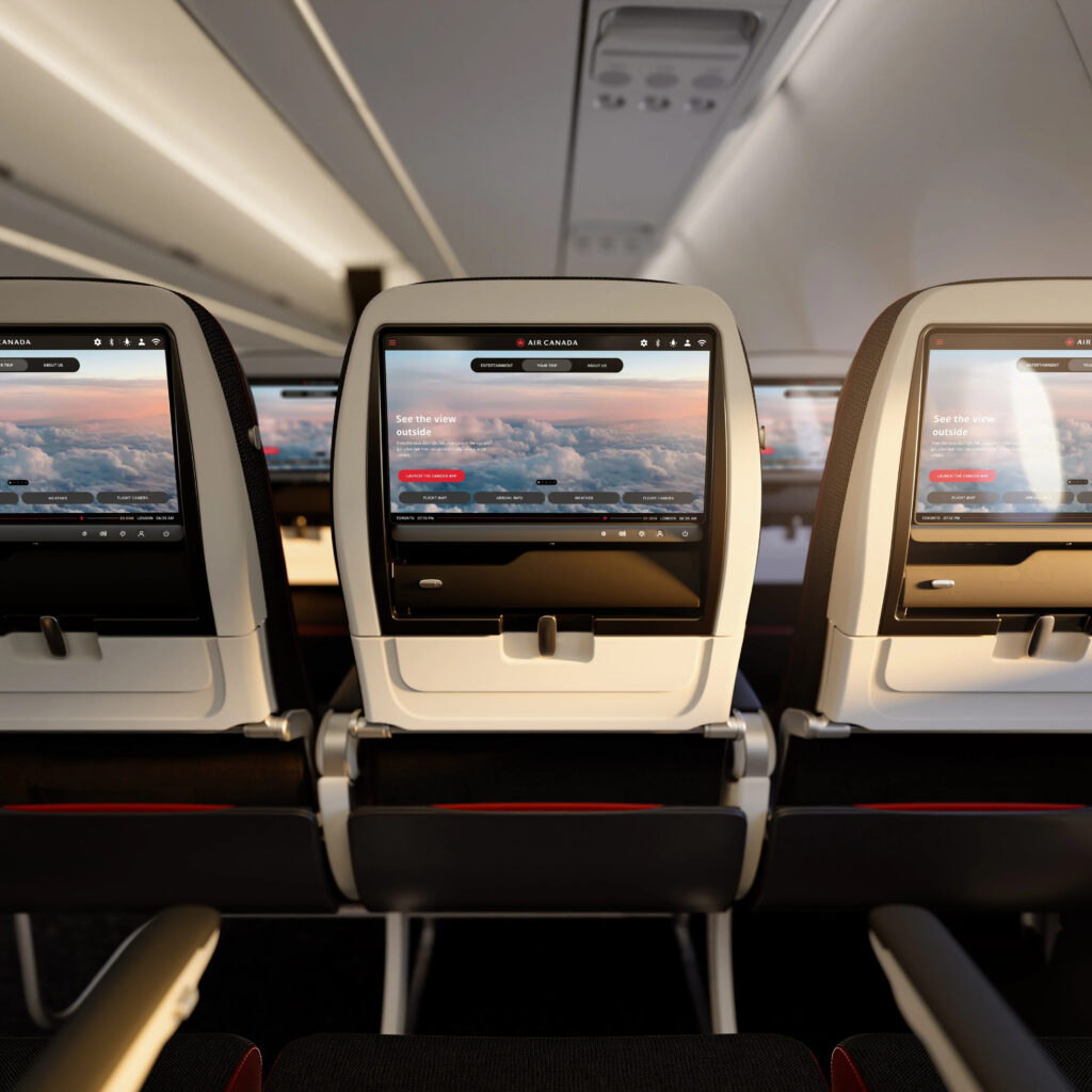 Air Canada Panasonic Avionics Astrova