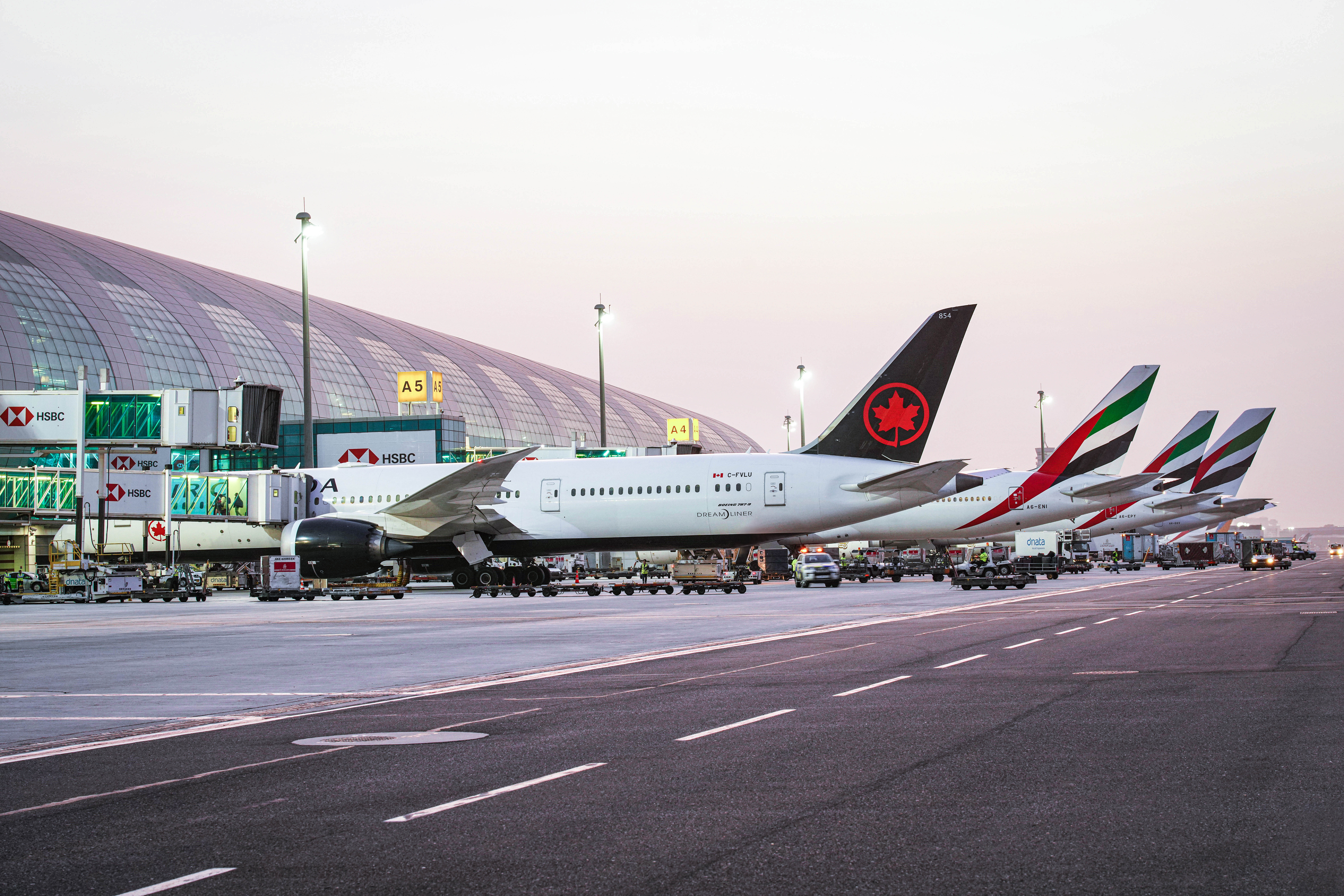 Der Dubai International Airport ist einer der wichtigsten Drehkreuze in Richtung Fernost