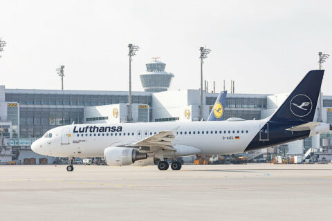 Auch am Drehkreuz in München starten heute keine Maschinen der Lufthansa.