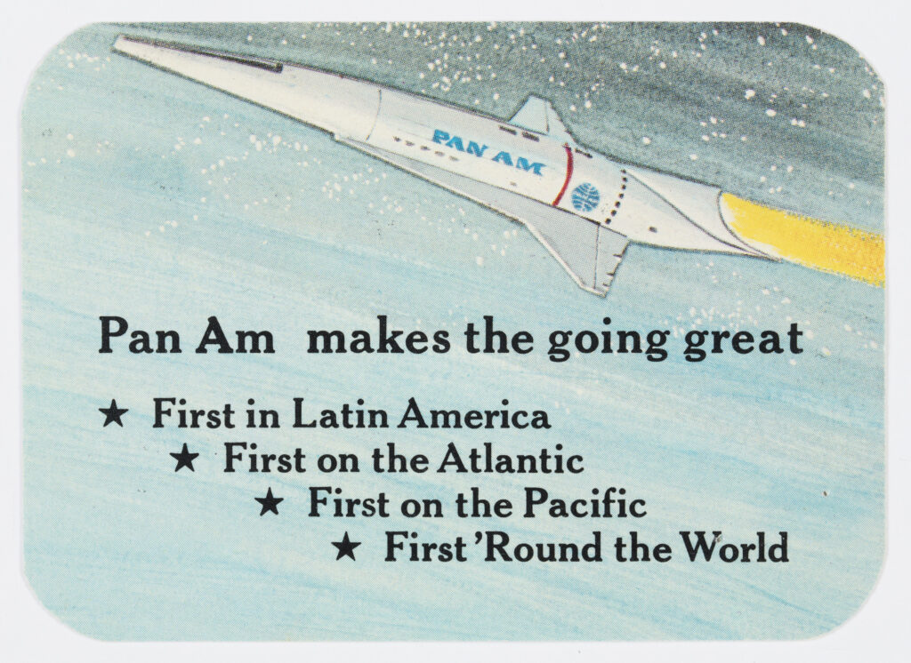 Pan Am, Moon Club, Mitgliedsausweis