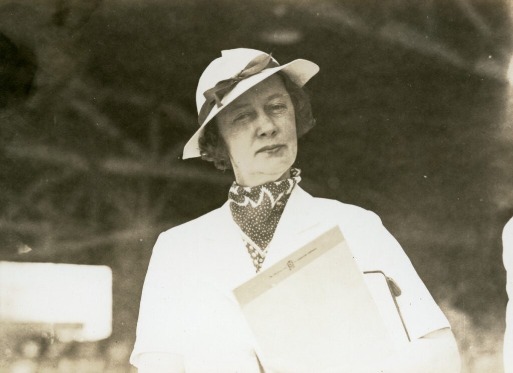 Grace Morrison, US-amerikanische Pionierin.