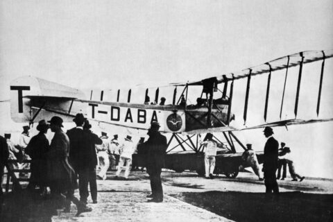 Eine Fokker FF-49, 