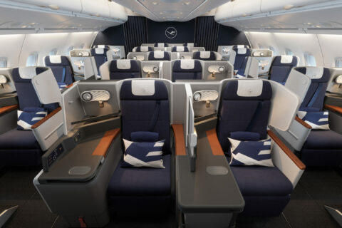 Modernisierung des ersten von acht Airbus A380 abgeschlossen.