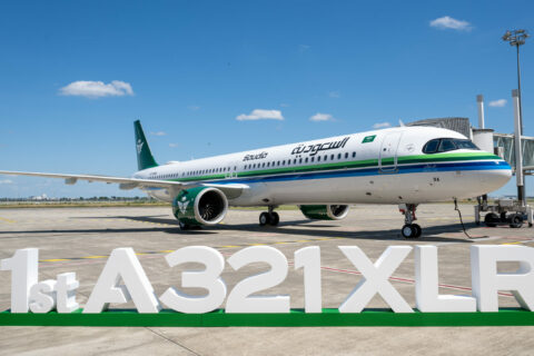 Erste A321XLR für Saudia.