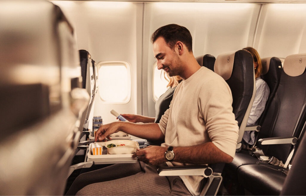 Condor, Economy Class Europa, Catering
