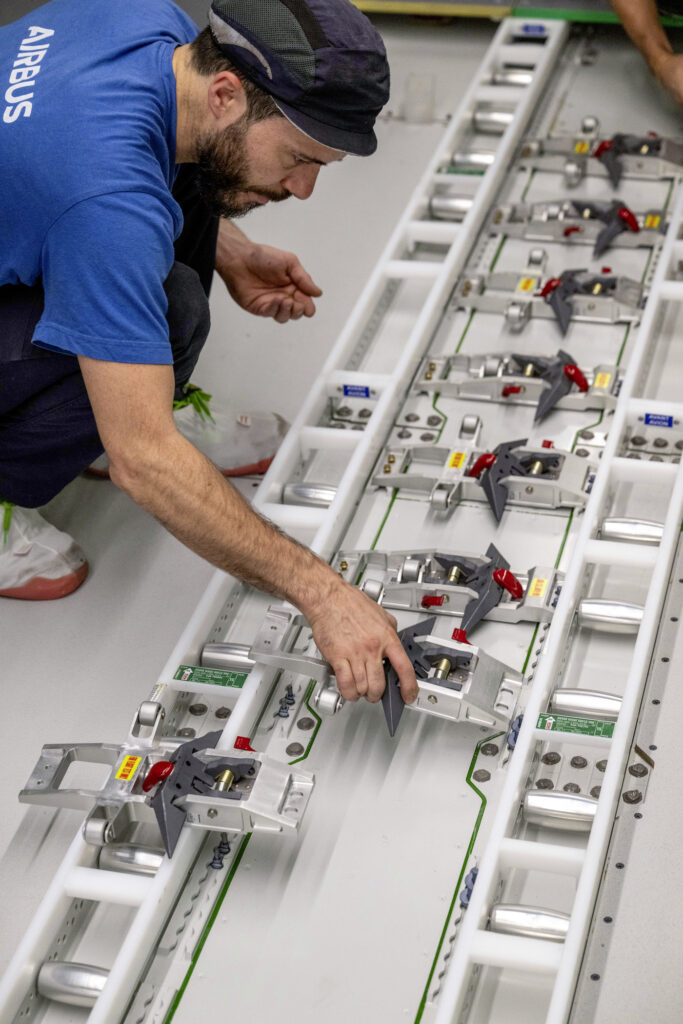 Frachtladesystem der A350F