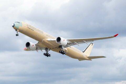 Airbus A350-1000ULR Qantas Erstflug
