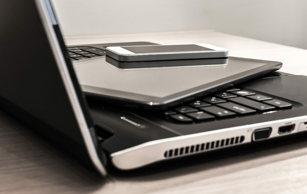 Laptop, Tablet, Handy