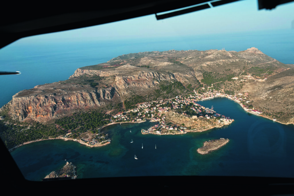 Kastelorizo aus der Luft