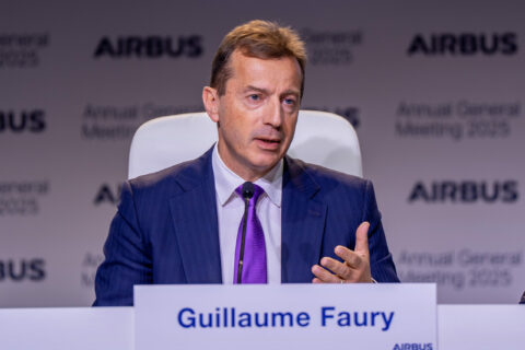 Airbus-CEO Guillaume Faury.