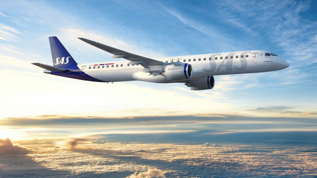 SAS, Embraer, E195-E2