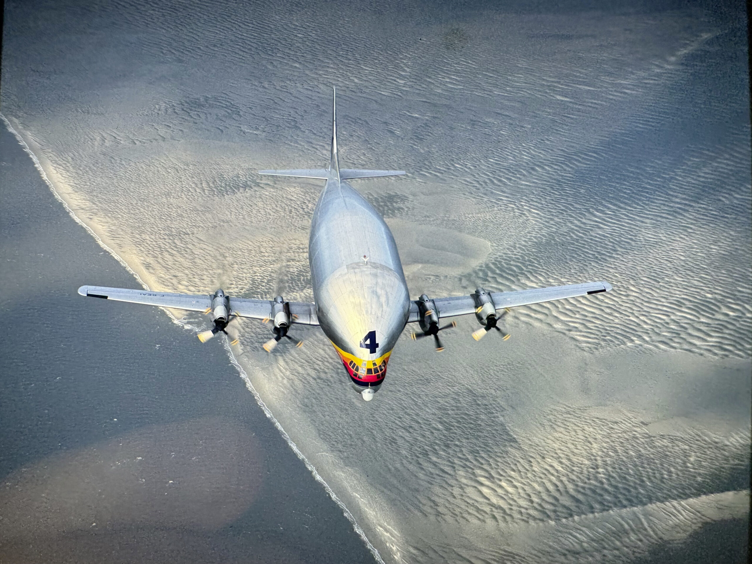Diese Super Guppy ist immer noch im Einsatz und transportiert gelegentlich Teile für die NASA. Bild: Dietmar Plath