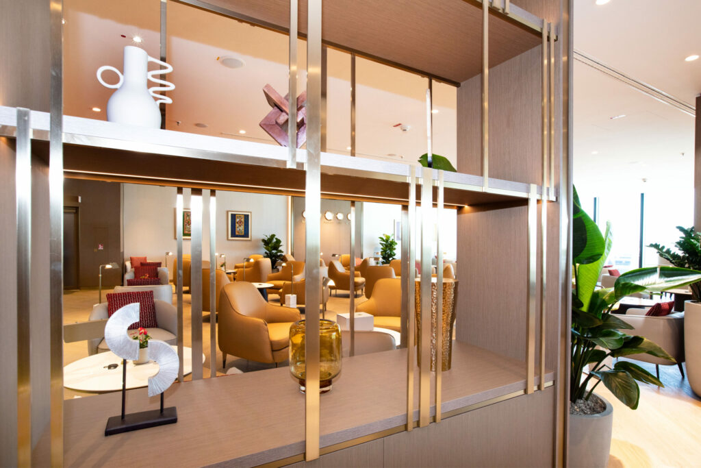 Emirates-Lounge in Frankfurt