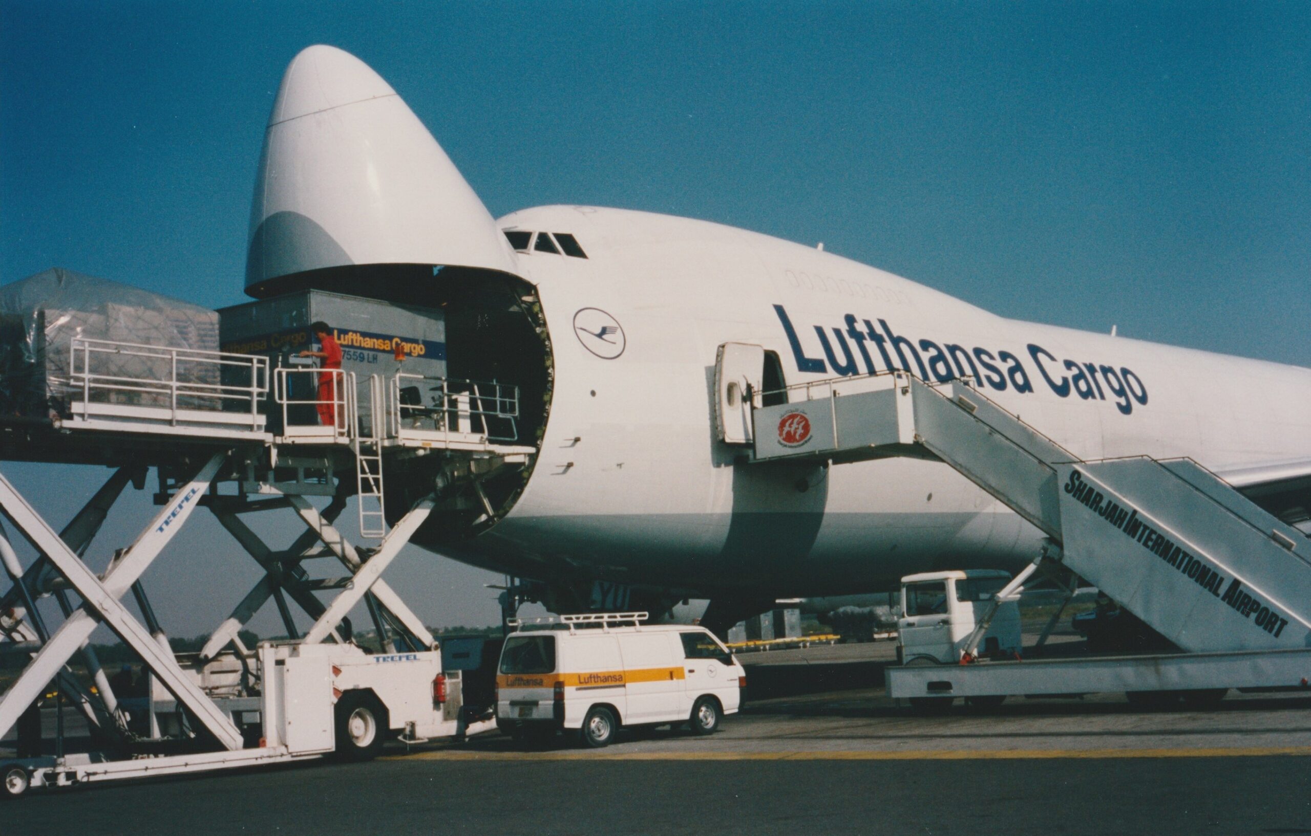 Schardschah, Boeing 747-200F, Lufthansa Cargo AG, Schardschah