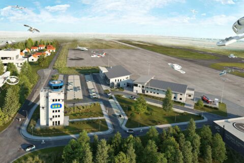 Zentrum für Drohnenabwehr des DLR in Cochstedt in Sachsen-Anhalt.