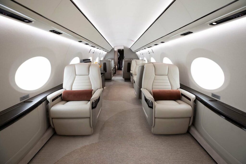 Kabine der Gulfstream G700