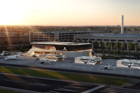 Der geplante Archer Standort in Hawthorne bei Los Angeles.