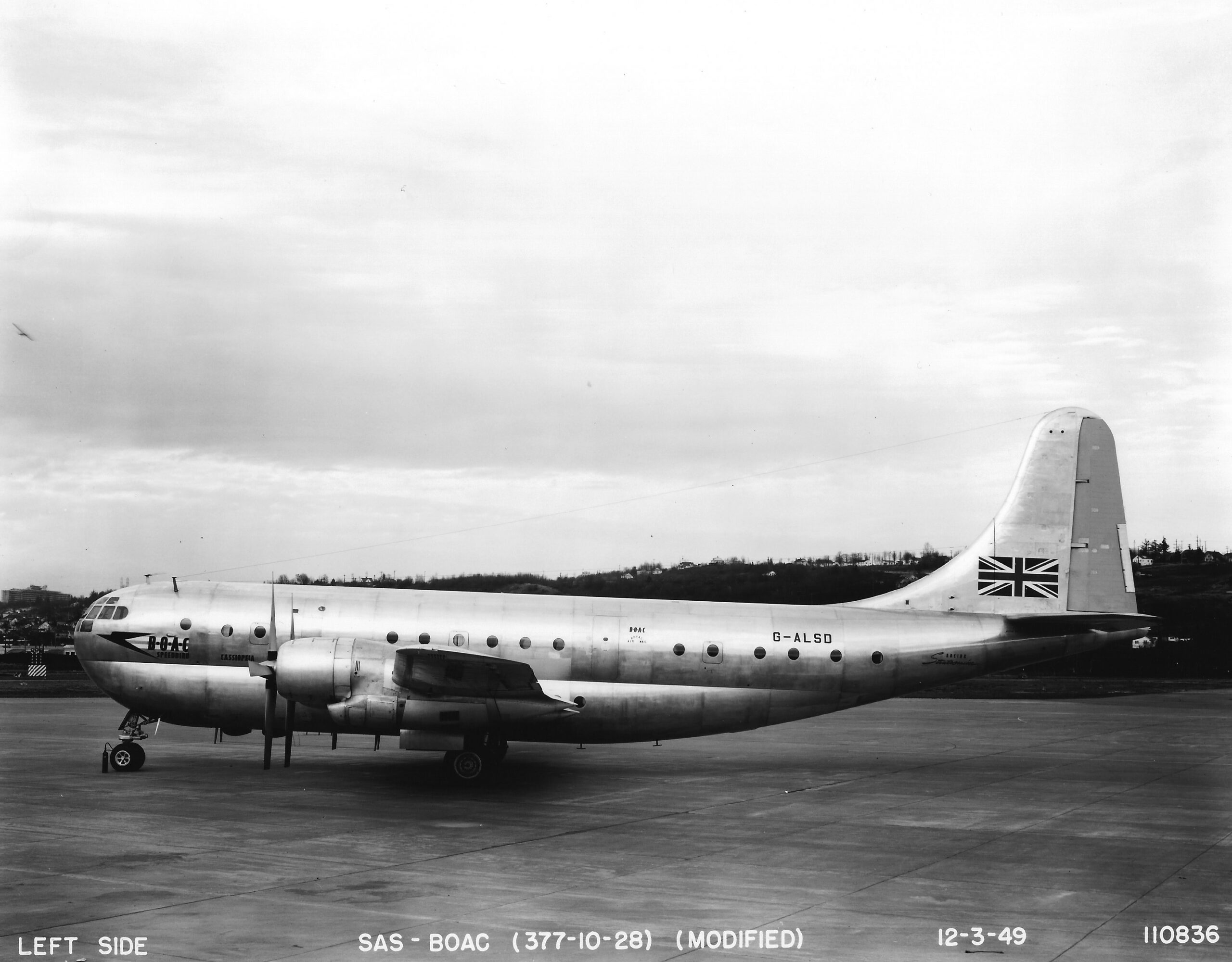 Boeing 377, Stratocruiser, BOAC