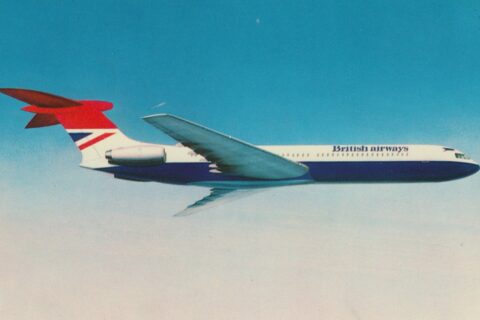 Selbst nach der Fusion mit BEA zu British Airways im Jahr 1974 flogen die einstigen Standard VC10 und Super VC10 (Foto) der BOAC weiter