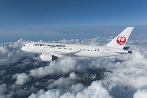 Boeing 787 von Japan Airlines.