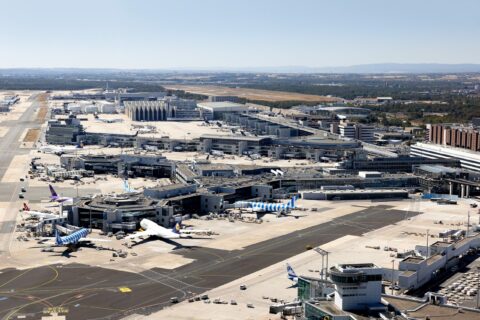 Flughafen Frankfurt.