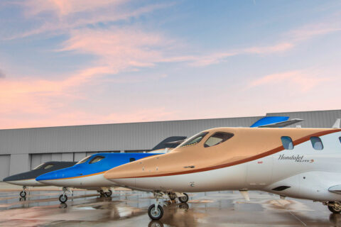 Die Elite II ist die aktuelle Version des HondaJets.
