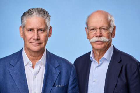 Johan Lundgren und Dieter Zetsche.