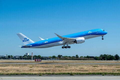 Der erste Einsatz der A350 von KLM geht nach nach Toronto.