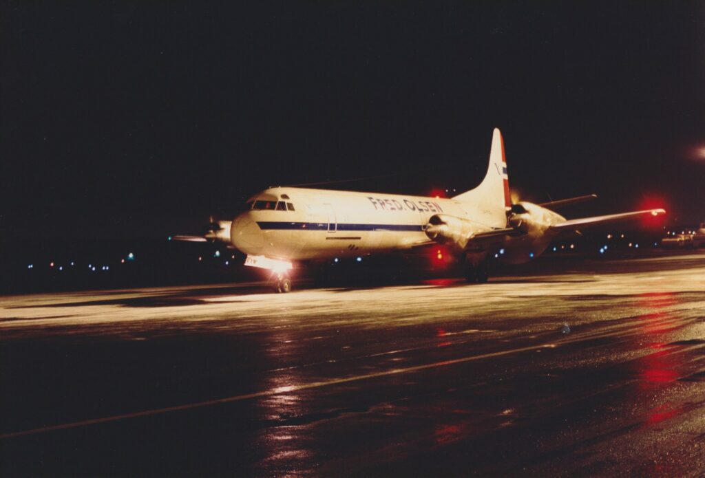 Fred. Olsen, Lockheed L-188, Electra